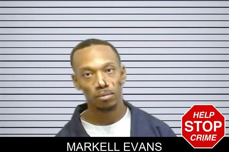 Markell Evans Mugshots