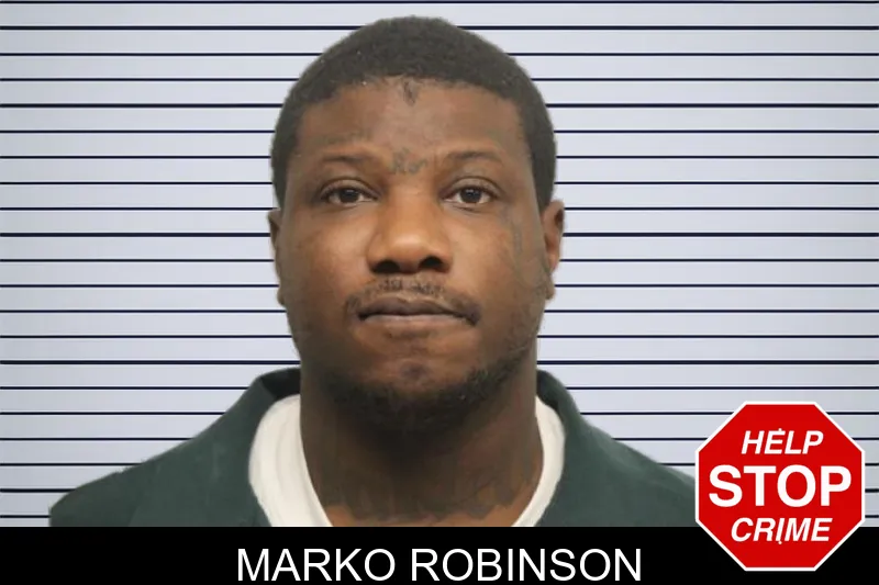 Marko Robinson mugshot