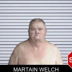 Martain Welch mugshot