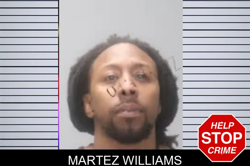 Martez Williams Mugshots