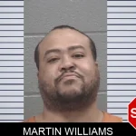 Martin Williams Mugshots