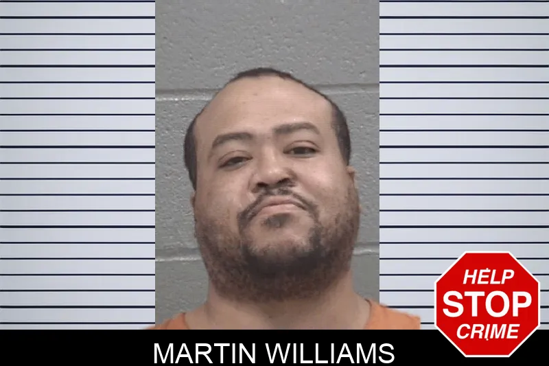 Martin Williams mugshot