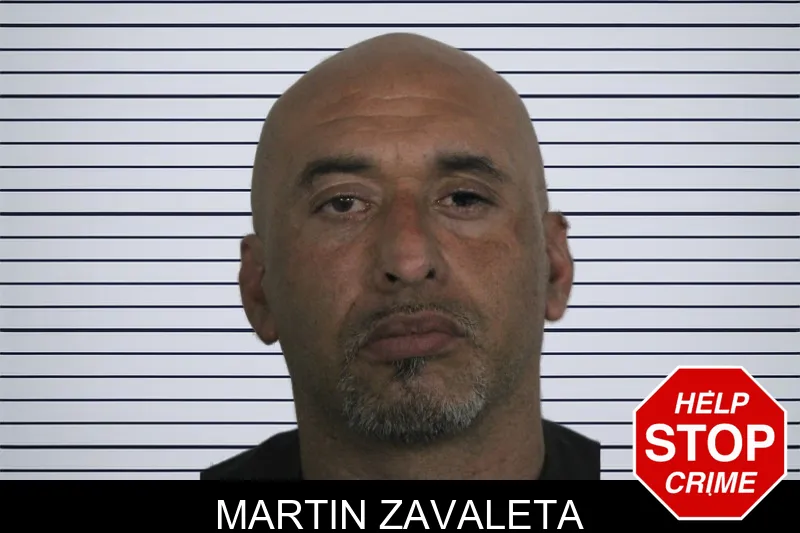 Martin Zavaleta Mugshots
