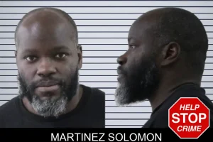Martinez Solomon mugshot