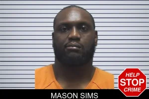 Mason Sims mugshot