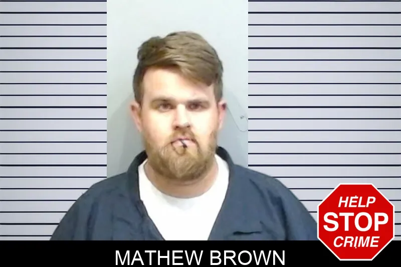 Mathew Brown mugshot