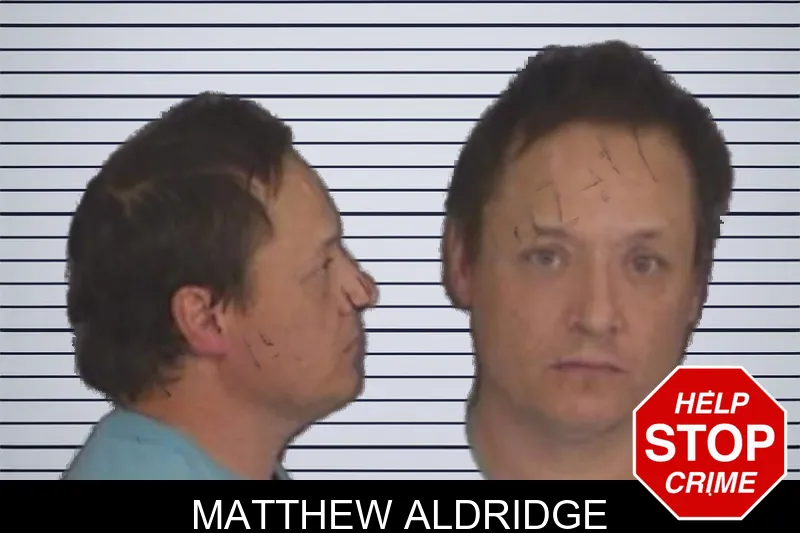 Matthew Aldridge mugshot