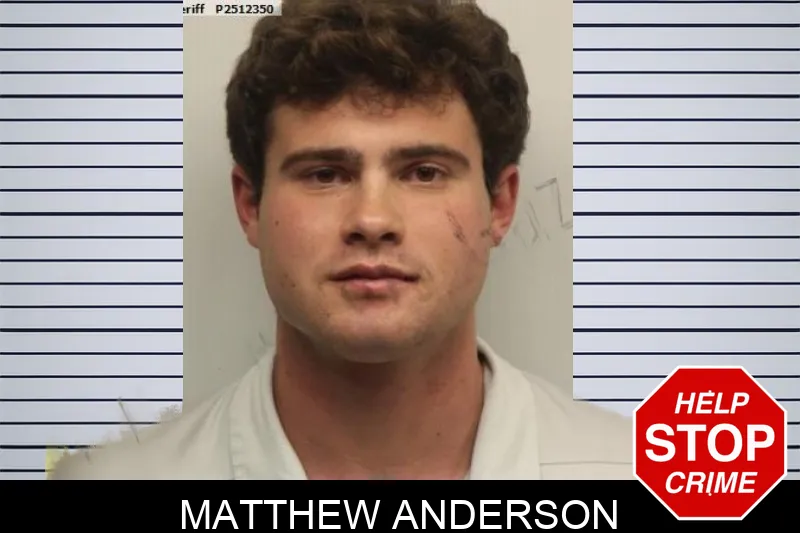 Matthew Anderson mugshot