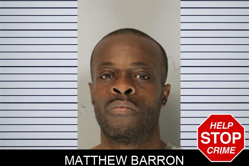 Matthew Barron Mugshots