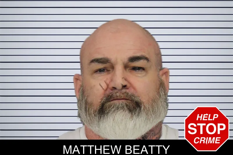 Matthew Beatty Mugshots