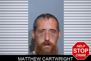 Matthew Cartwright mugshot