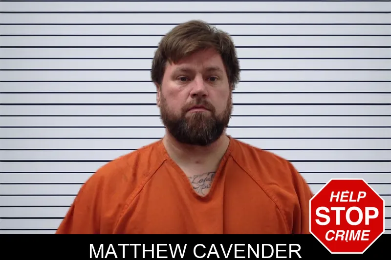 Matthew Cavender Mugshots