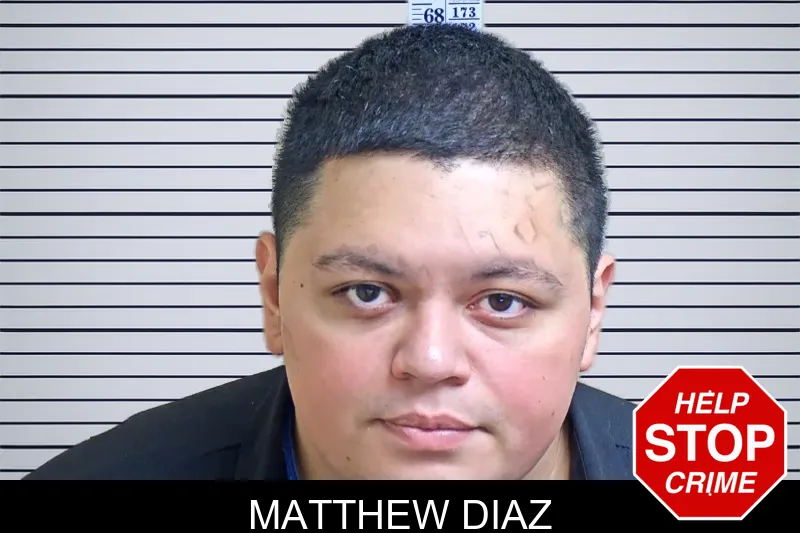 Matthew Diaz mugshot