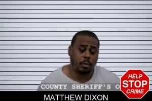 Matthew Dixon mugshot
