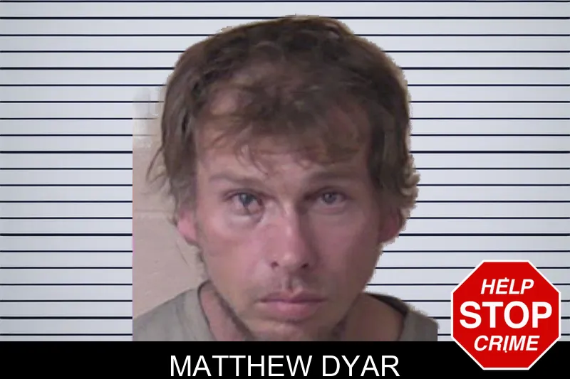 Matthew Dyar Mugshots