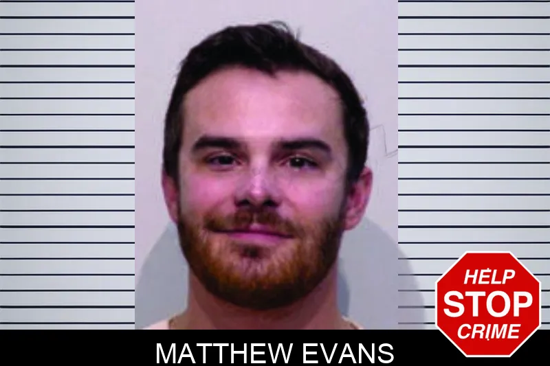 Matthew Evans Mugshots
