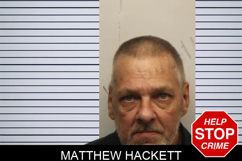 Matthew Hackett mugshot