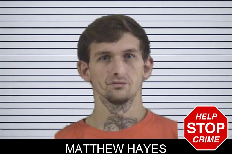 Matthew Hayes Mugshots