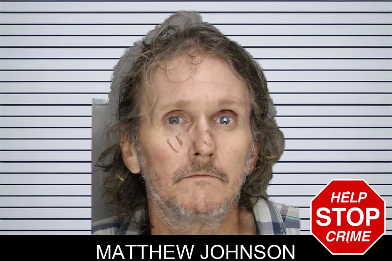 Matthew Johnson Mugshots
