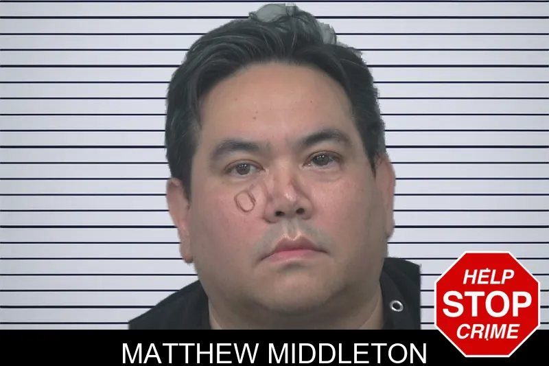 Matthew Middleton mugshot