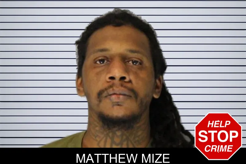 Matthew Mize Mugshots