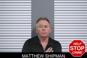 Matthew Shipman mugshot