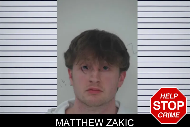 Matthew Zakic Mugshots