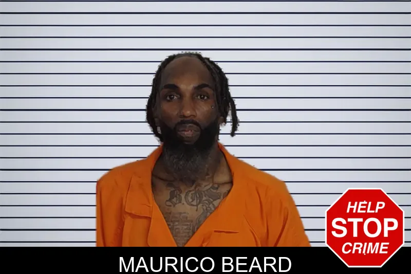 Maurico Beard Mugshots