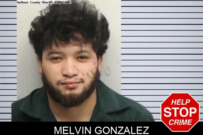 Melvin Gonzalez mugshot – Chatham County , Georgia Melvin Gonzalez