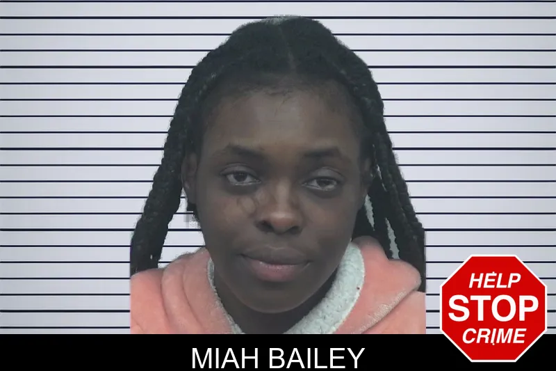 Miah Bailey mugshot