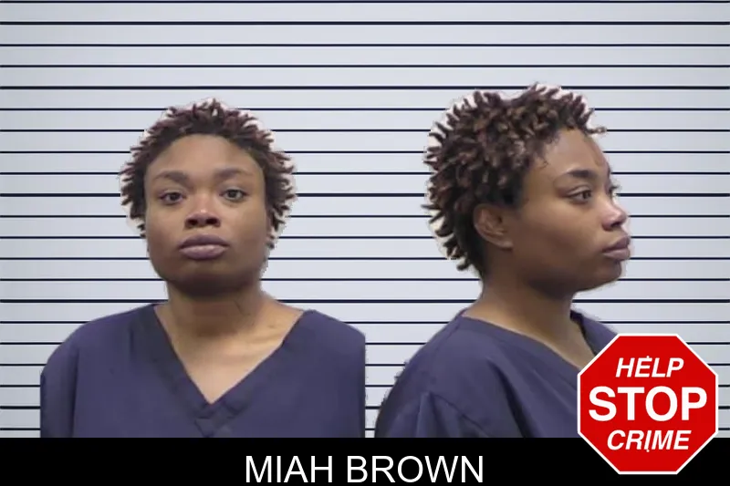 Miah Brown Mugshots
