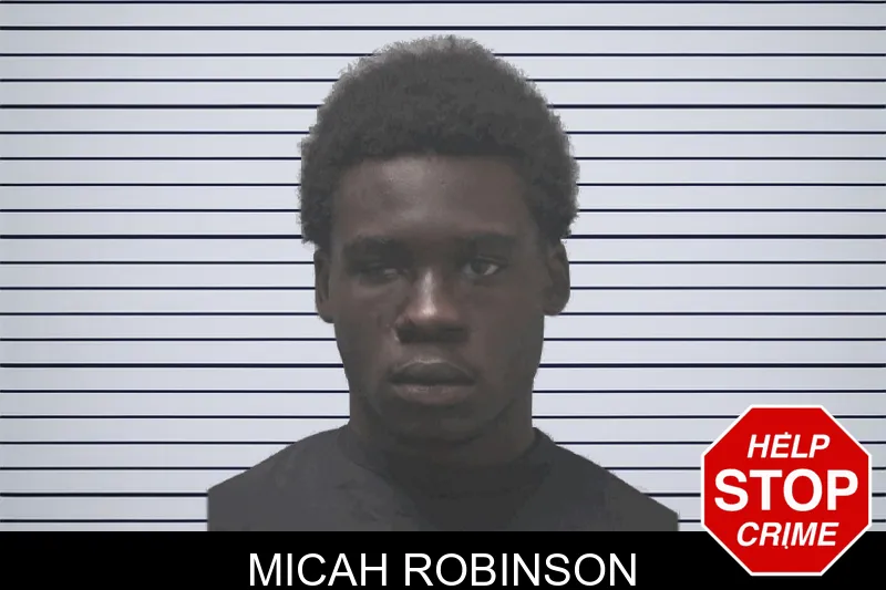 Micah Robinson mugshot