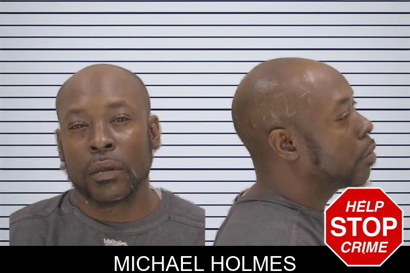 Michael Holmes mugshot
