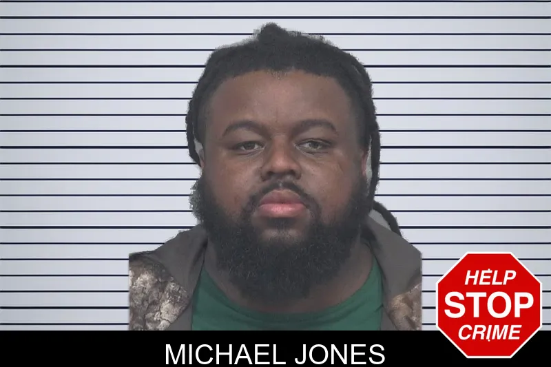 Michael Jones mugshot