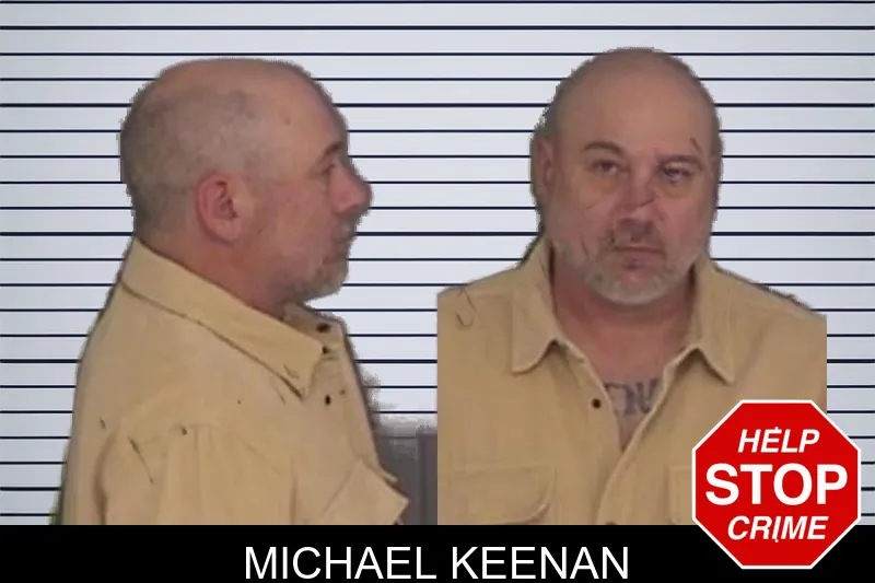 Michael Keenan mugshot