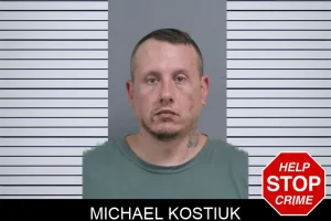 Michael Kostiuk mugshot
