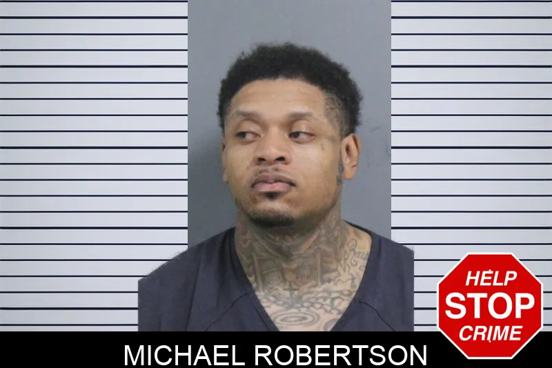 Michael Robertson mugshot
