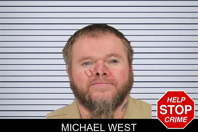 Michael West mugshot