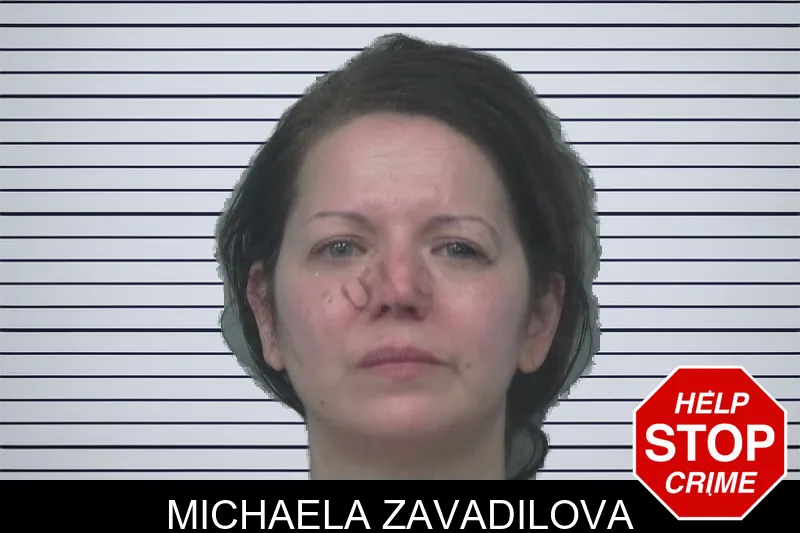 Michaela Zavadilova mugshot