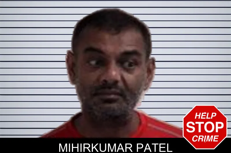 Mihirkumar Patel Mugshots