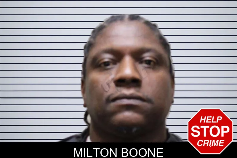 Milton Boone Mugshots