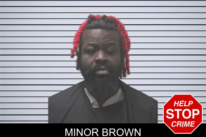 Minor Brown mugshot