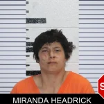 Miranda Headrick Mugshots