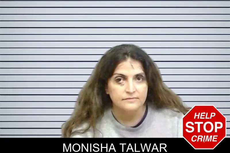 Monisha Talwar mugshot