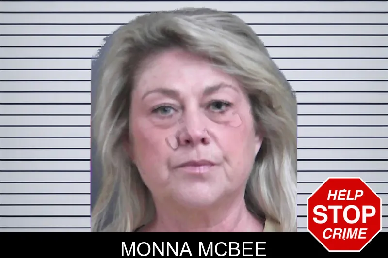 Monna McBee Mugshots