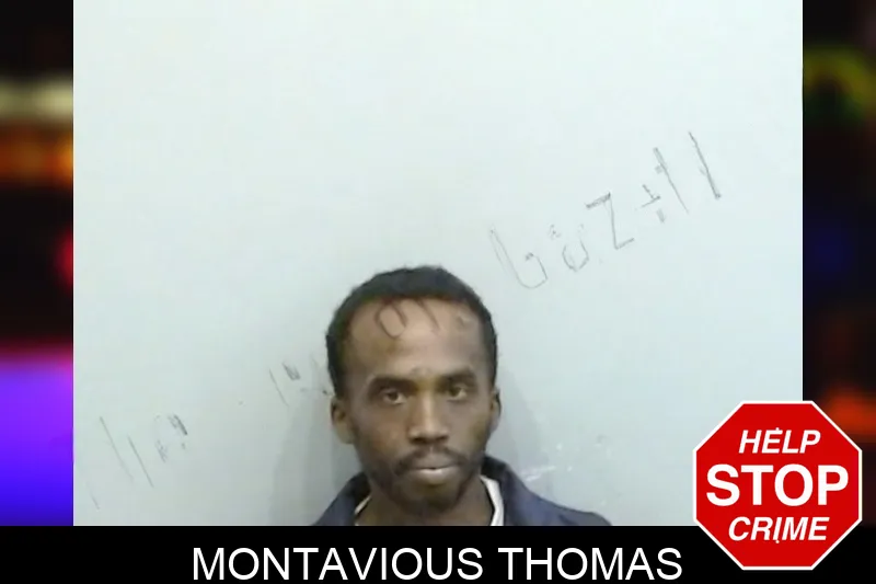 Montavious Thomas mugshot – Fulton County , Georgia Montavious Thomas mugshot