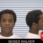 Moses Walker mugshot