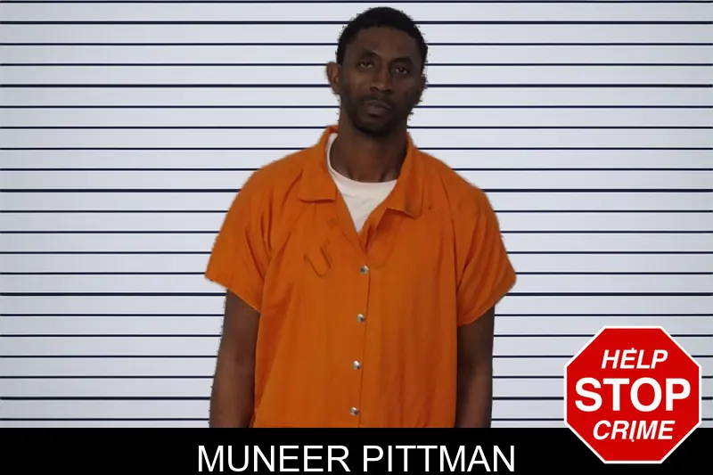 Muneer Pittman mugshot