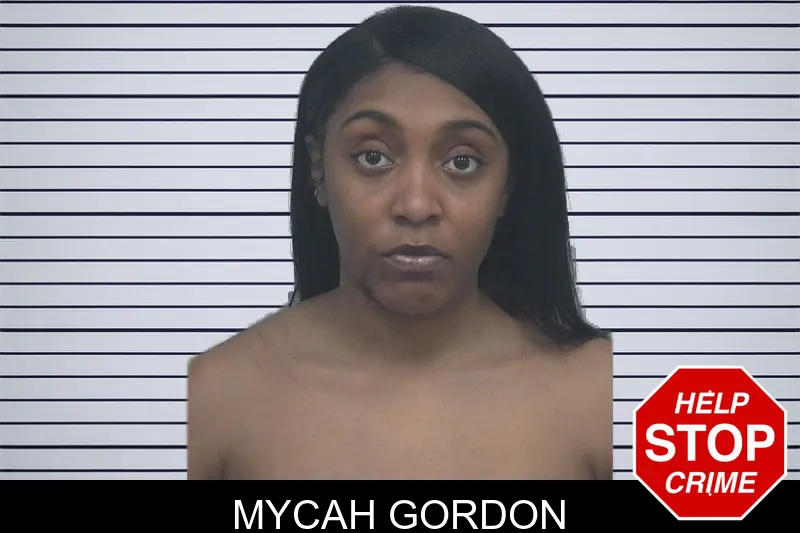 Mycah Gordon mugshot