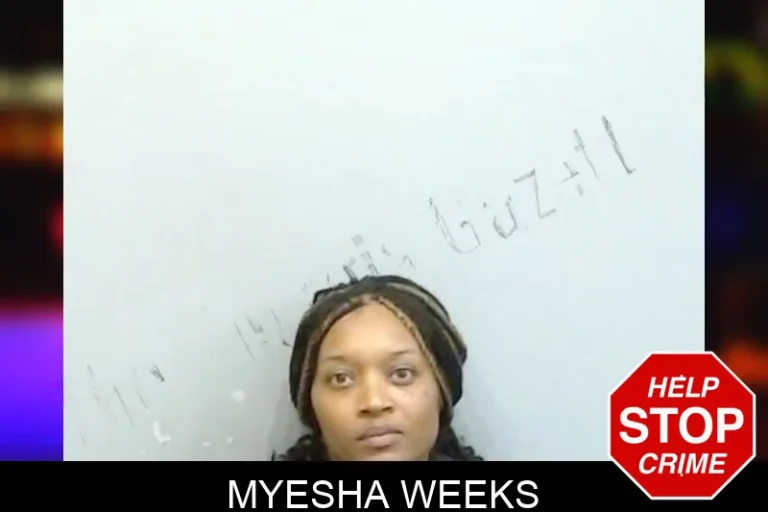 Myesha Weeks mugshot – Fulton County , Georgia Myesha Weeks